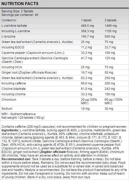 Xtreme THYROBURN - 120 Tablets