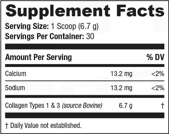 Collagen Powder / Types 1 and 3 201 grams