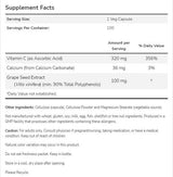 Sâmbure de struguri 100 mg | Extract standardizat - 200 capsule