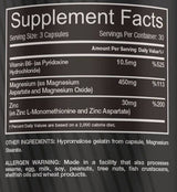 ZMA | con zinc, magnesio y b6 90 cápsulas