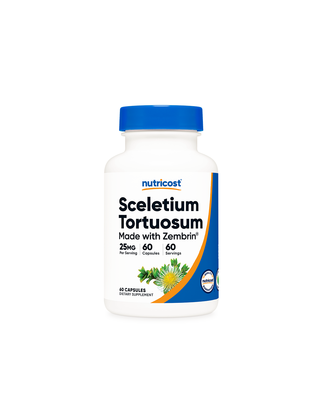Estrés y Ansiedad - Zembrin (Sceletium tortuosum), 25 mg x 60 cápsulas <tc>Nutricost</tc>
