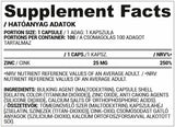 Capas de zinc | 25 mg de óxido de zinc - 30 cápsulas