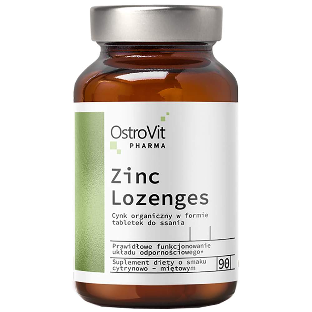 Zinc Gluconate Lozenges + Vitamin C 90 Sublingual tablets