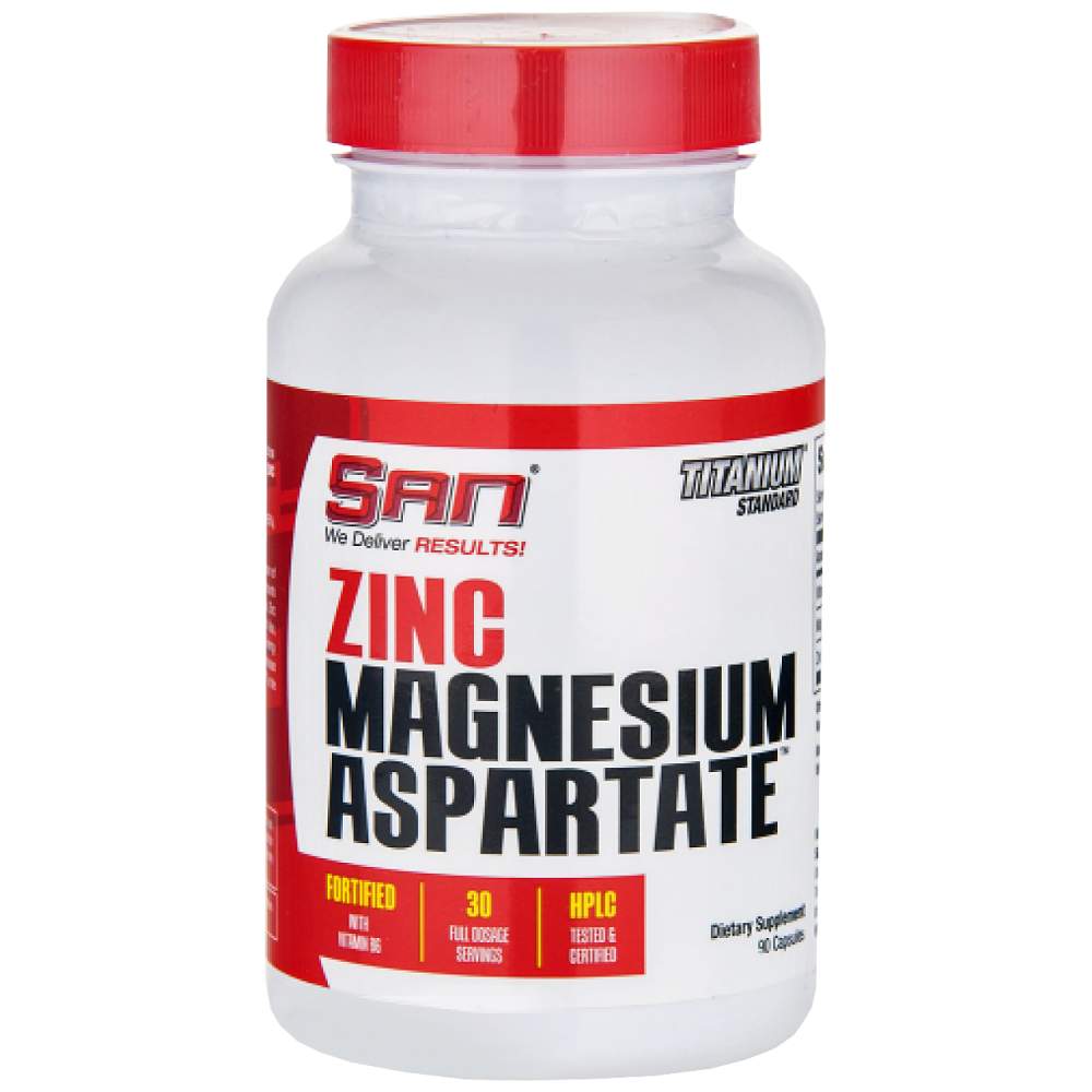 Aspartato de magnesio de zinc - 90 cápsulas