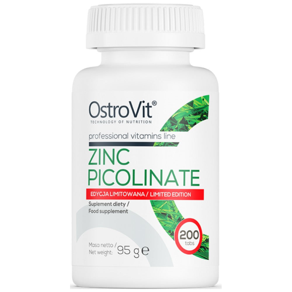 Zinc Picolinate 15 mg / Limited Edition 200 Tablets