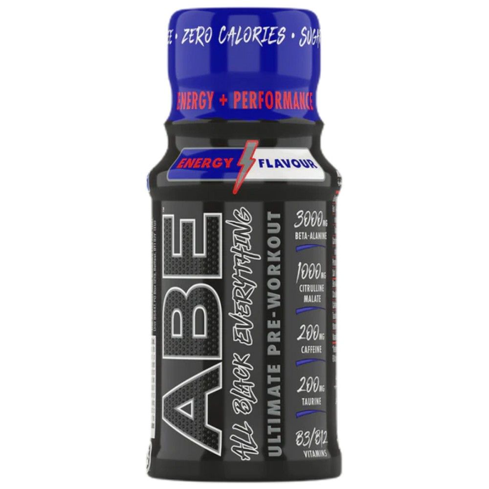 Abe Shot | All Black Everything Pre -Workout - 60 ml