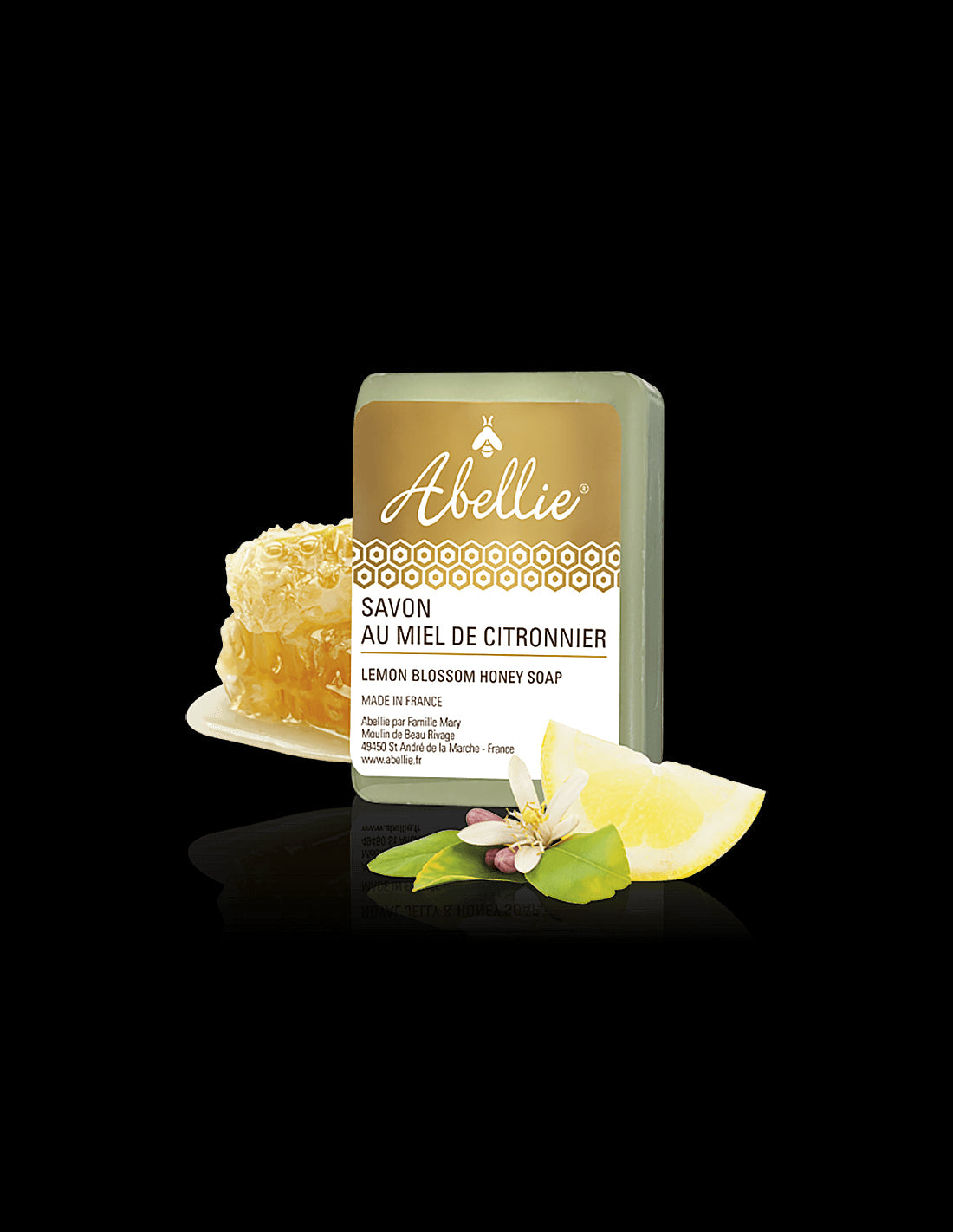 Сапун с мед от лимонов цвят - Abellie Savon au miel de citronnier, 100 g - Feel You