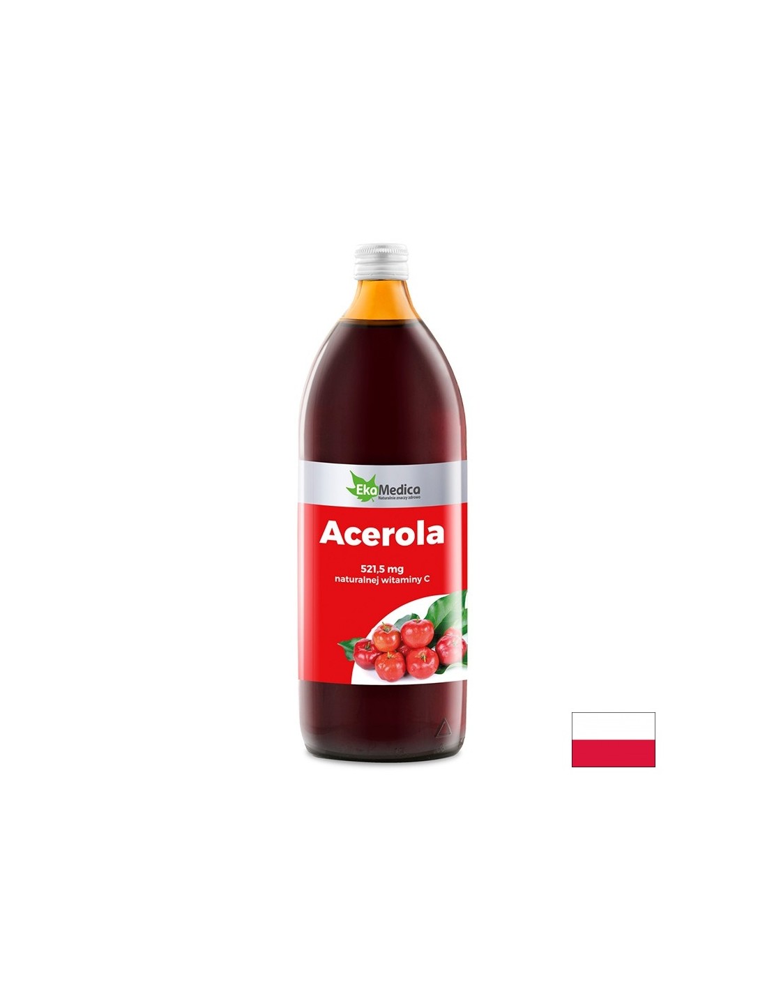 Acerola (natural vitamin C) x 1 L EkaMedica