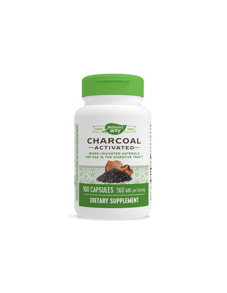 Activated Charcoal 280 mg - 100 капсули - Feel You