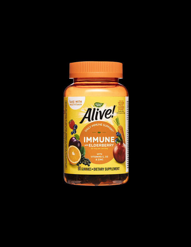 Alive! Immune Gummies/ Алайв! Имунна защита x 90 желирани таблетки Nature’s Way - Feel You