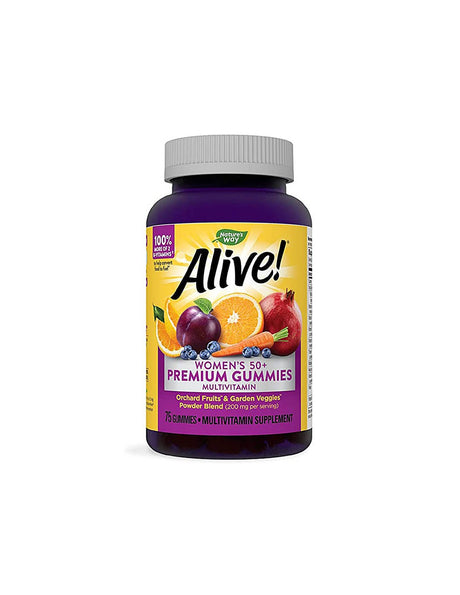 Alive! Women`s 50+ Gummy Vitamins - 75 желирани бонбони - Feel You