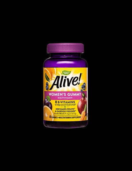 Alive! Womens Gummy Multivitamin / Алайв! Мултивитамини за жени, 60 желирани таблетки Nature’s Way - Feel You