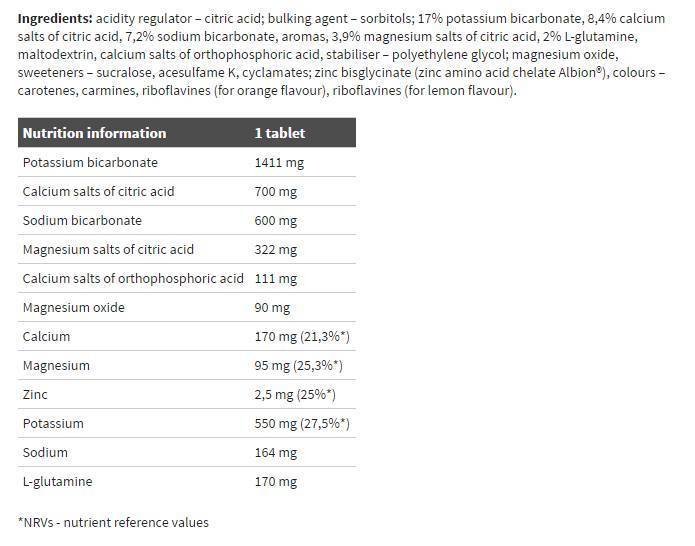 Alkegen Fast Efervescent Tabs - 15 šumivých tablet