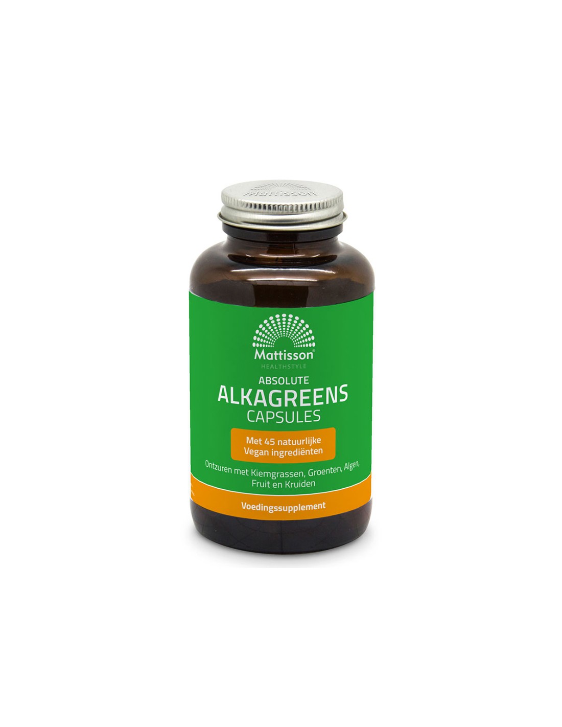 Алкален баланс - АлкаГрийнс - Absolute AlkaGreens, 180 капсули Mattisson Healthstyle - Feel You