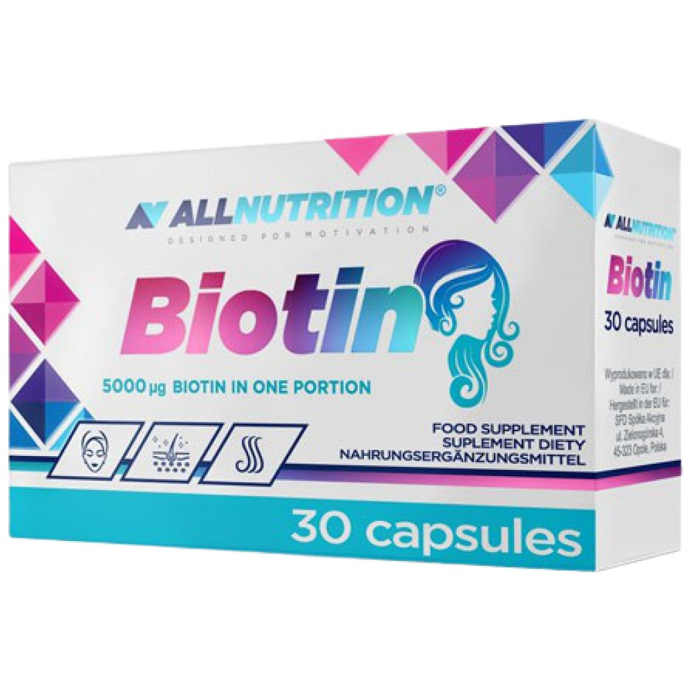 Biotinas 5000 mcg - 30 kapsulės