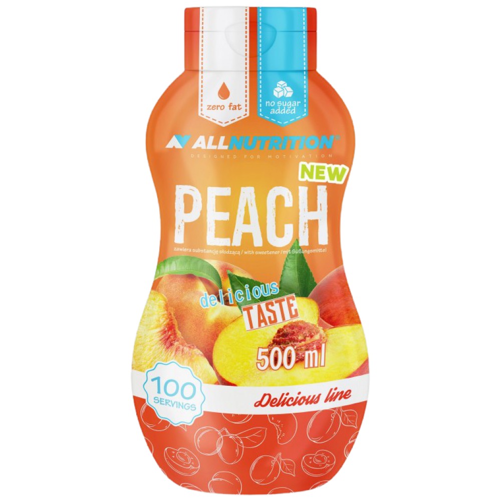 Syrup Zero Calorie | Peach 500 мл - Feel You