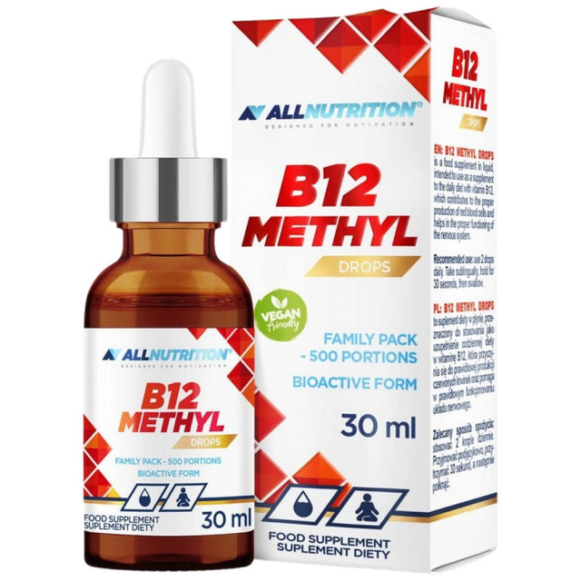 Vitamin B12 Methyl Drops - 30 мл - Feel You