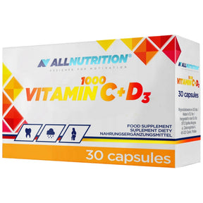 Vitamin C 1000 + D3 2000 IU 30 capsules - Nutra Best Europe