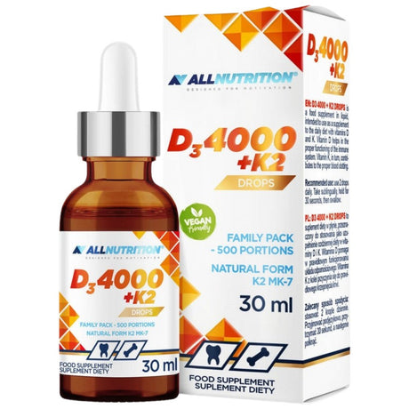 Vitamin D3 4000 + K2 Drops 30 мл - Feel You