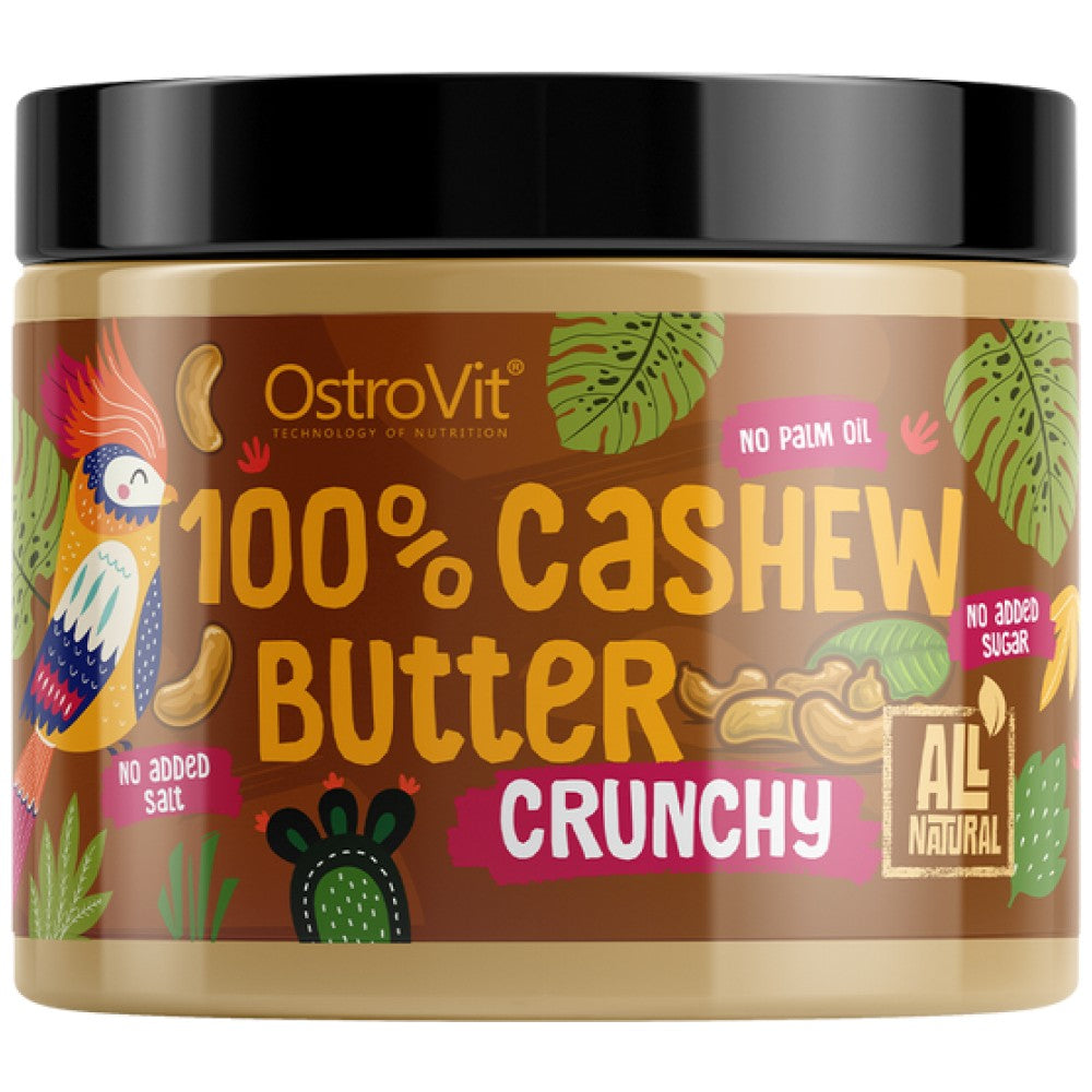 100% Cashew Butter Crunchy 500 грама - Feel You