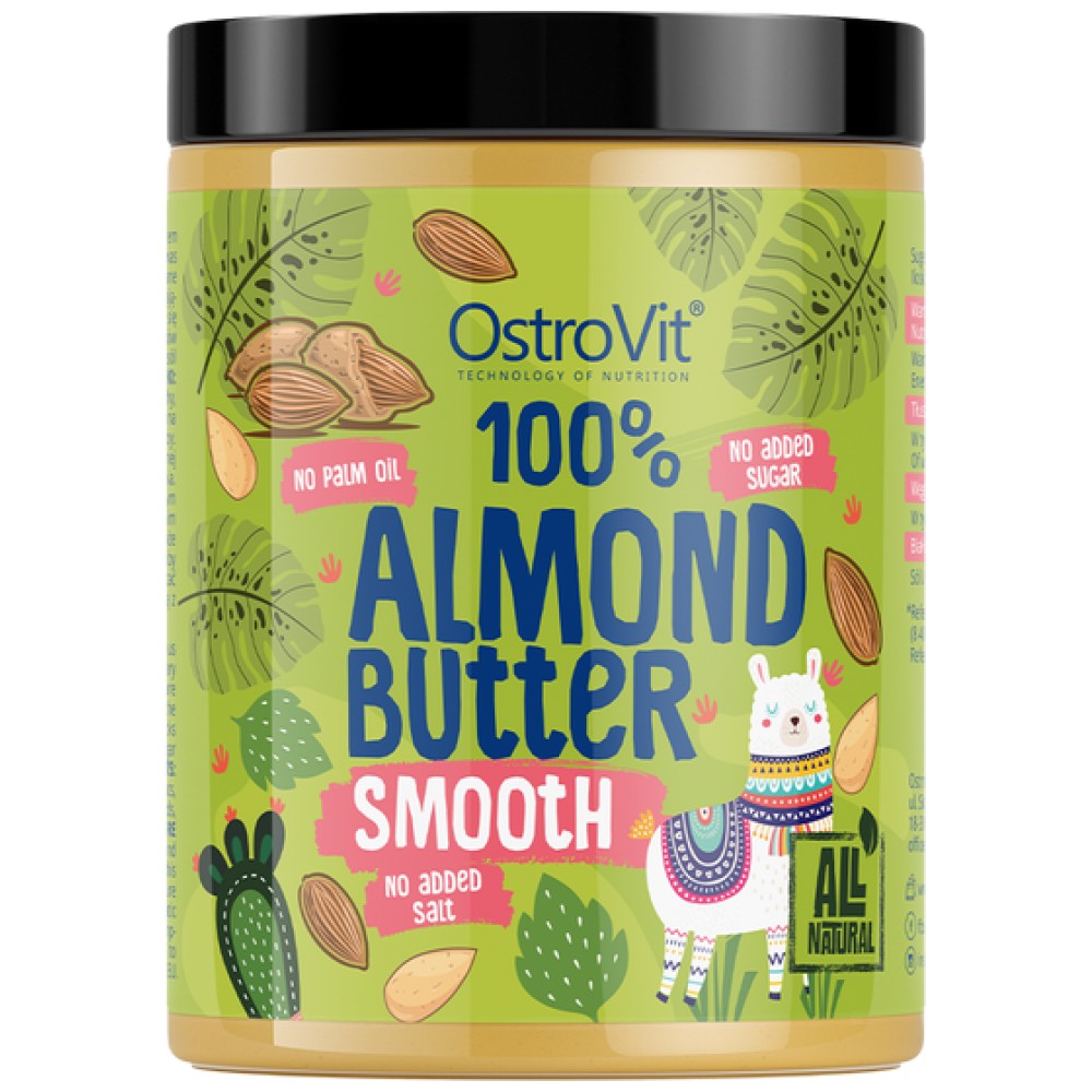 100% Almond Butter Smooth 1000 grams