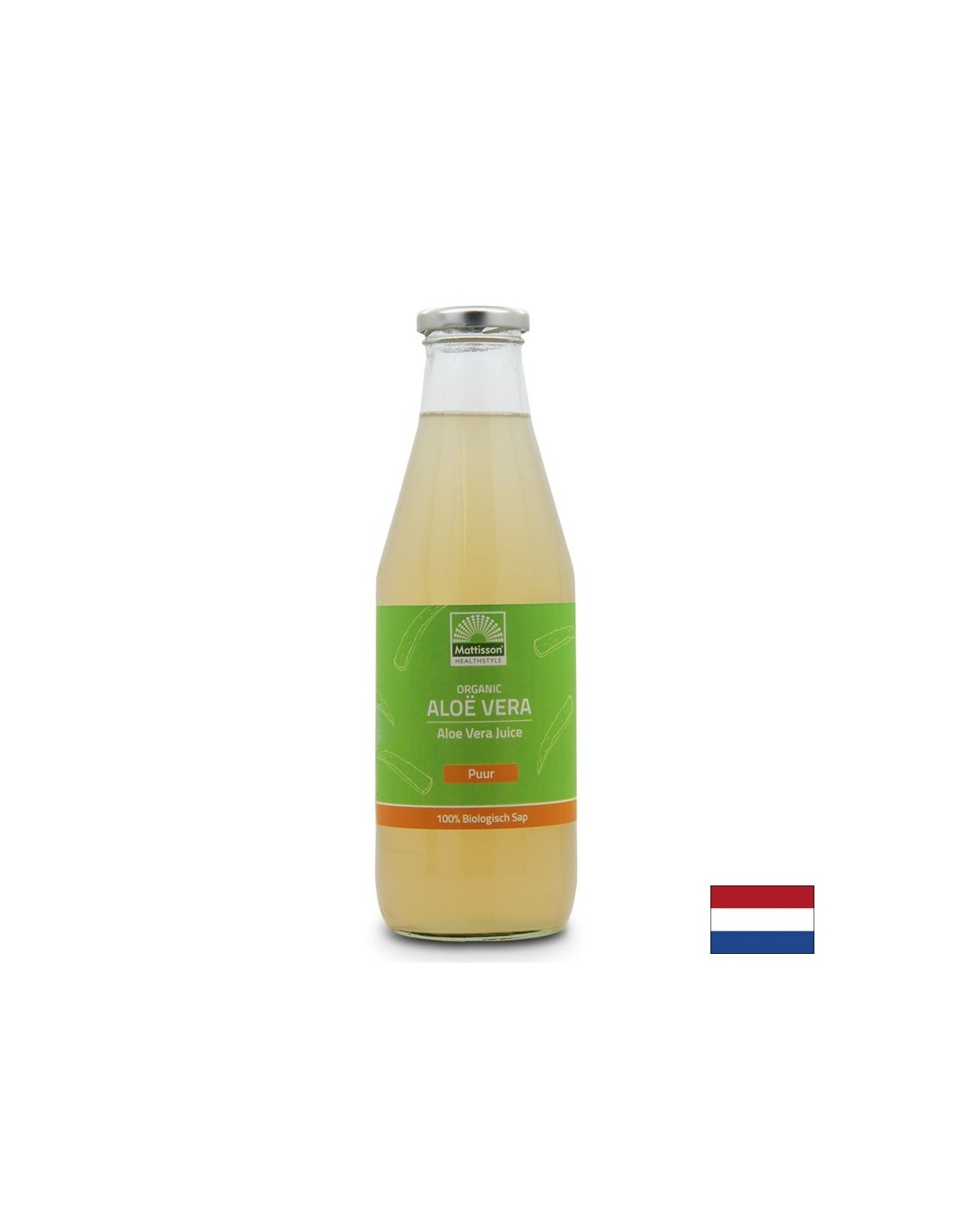 Organická listová šťáva Aloe Vera - pro ústní a kosmetické použití, 750 ml