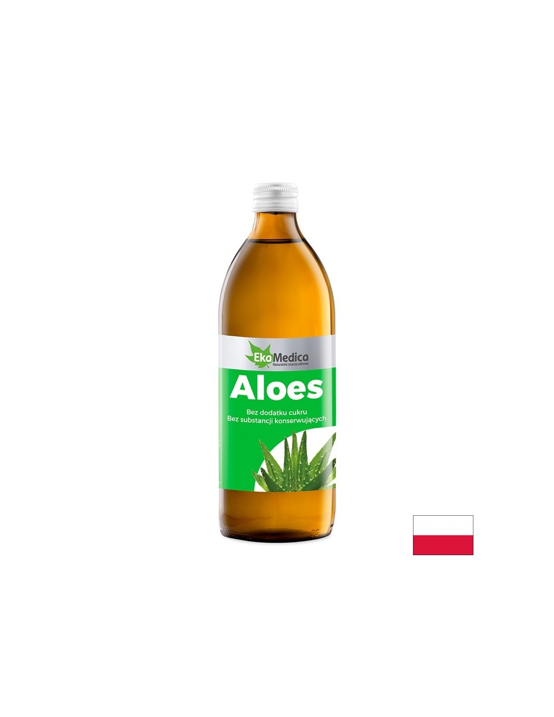 Aloe Vera (leaf juice), 500 ml EkaMedica