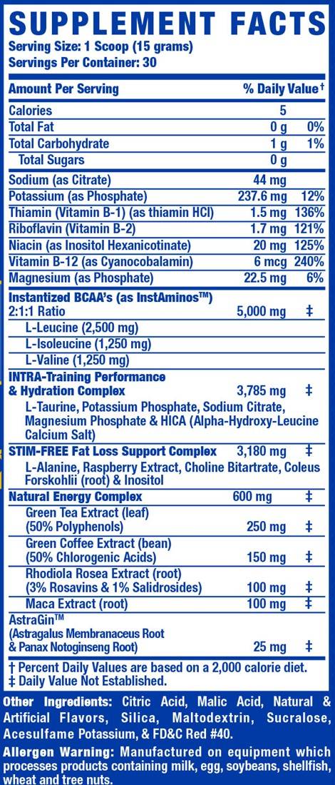 Amino-tone | Com eletrólitos e ervas - 450 gramas