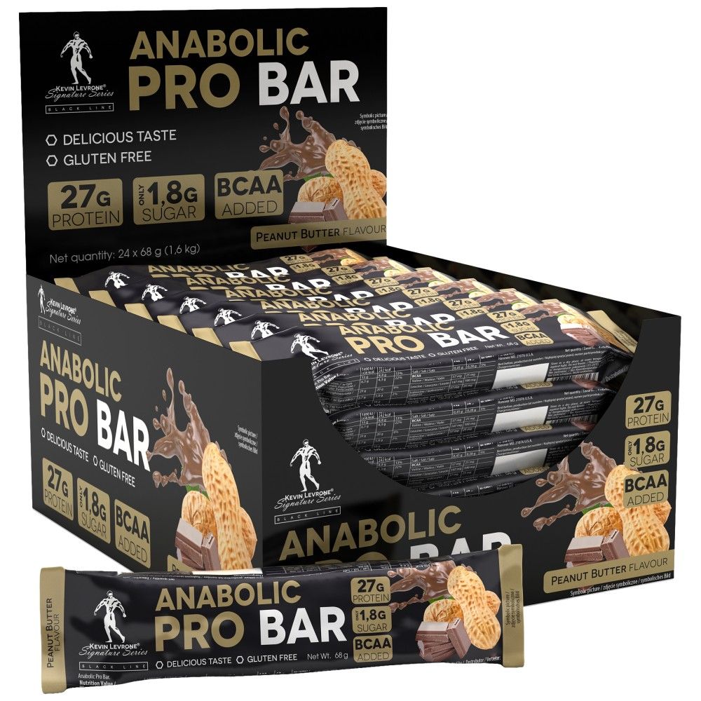 Black Line / Anabolic Pro / Protein Bar - 24 x 68 grams