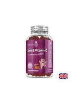 Anemia - Iron 7 mg + Vitamin C 10 mg (for children), 120 jelly tablets, berry flavor
