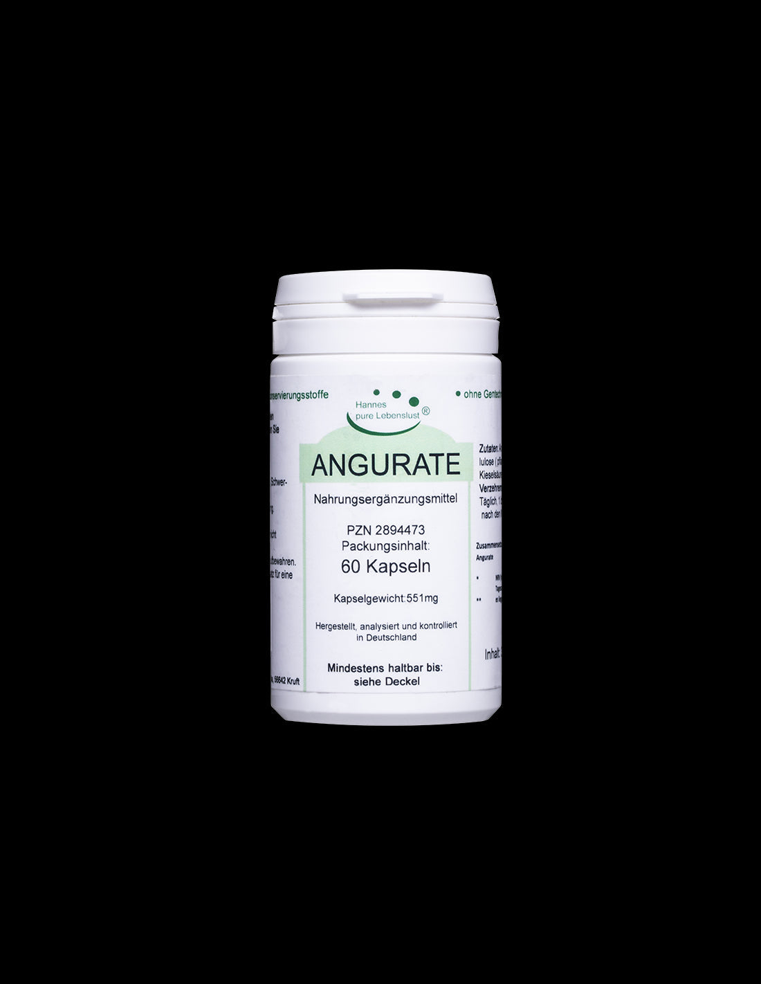 Angurate - Ангурат 450 mg, 60 капсули El Compra - Feel You