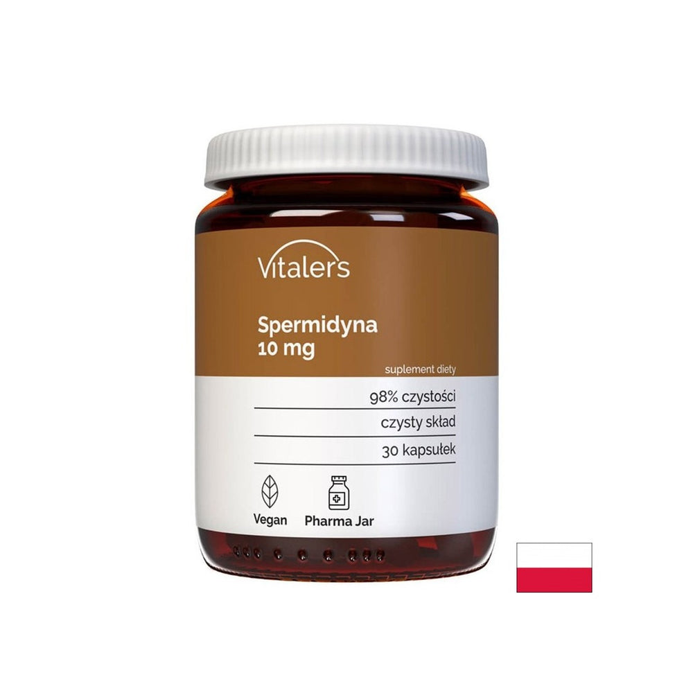 Anti-aging and neuroprotection - Spermidine, 10 mg x 30 capsules