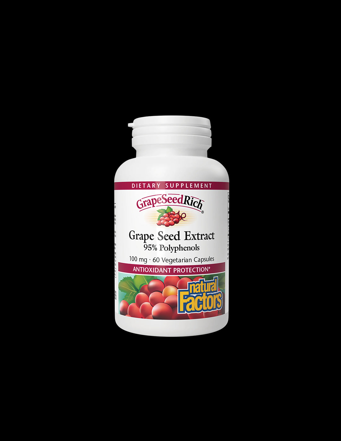 GrapeSeedRich | Grape Seed Extract 100 mg - 60 капсули - Feel You