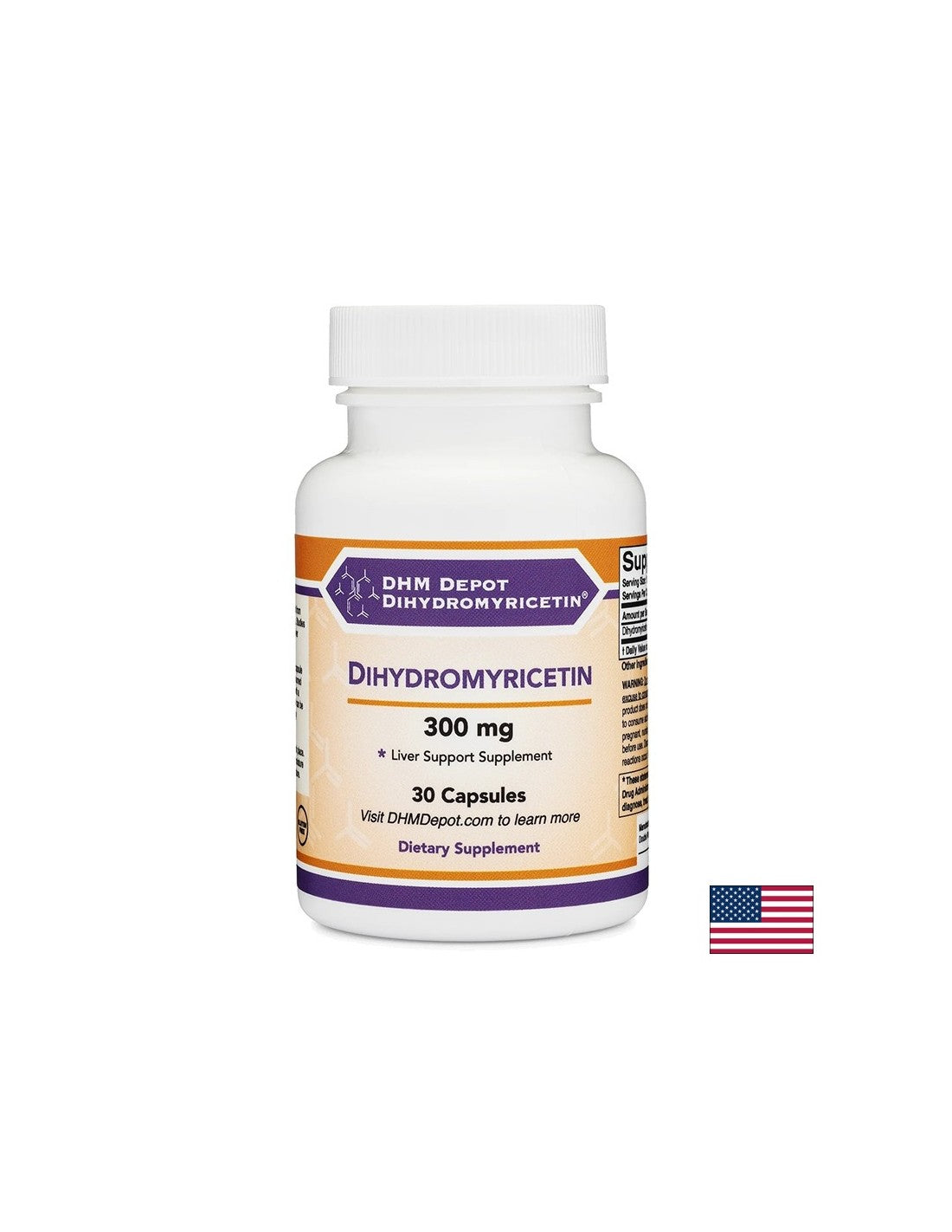 Antioxidant - Chinese Vine (Dihydromyricetin), 300 mg x 30 capsules Double Wood