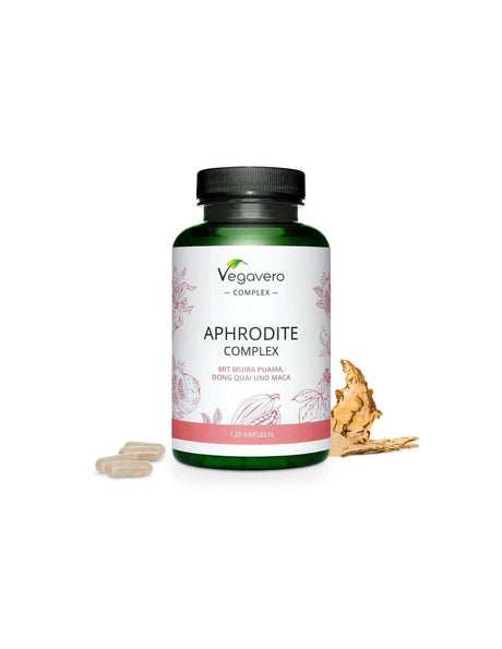 Aphrodite Complex/ Афродита комплекс за повишаване на женското либидо, 120 капсули, 100% Vegan Vegavero - Feel You