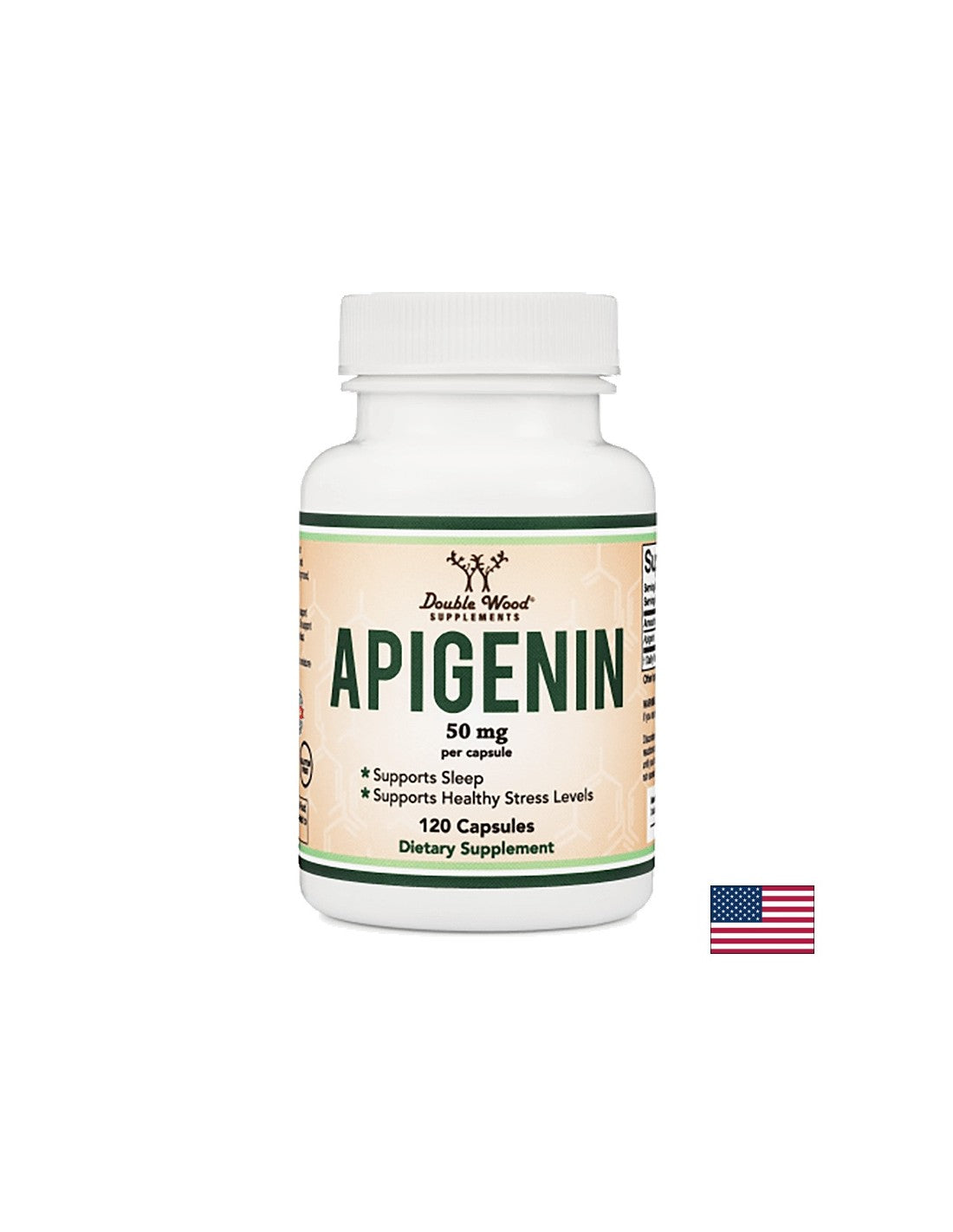 Apigenin, 120 capsules Double Wood