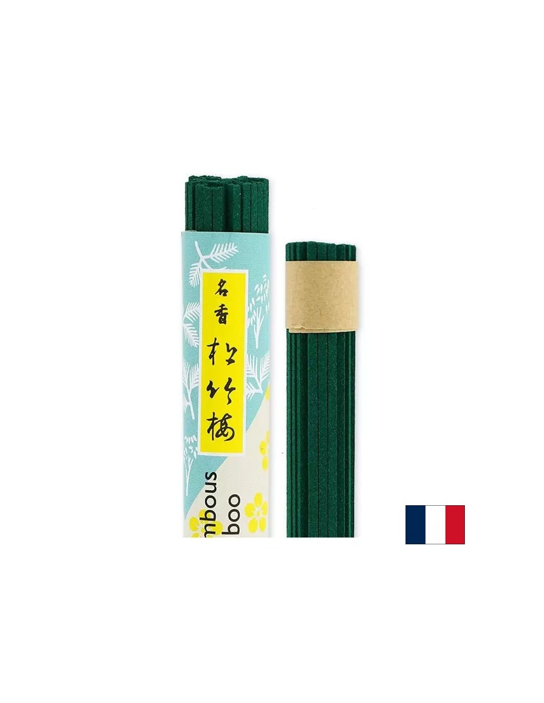 Aromatic bamboo sticks - With cinnamon, eucalyptus, sandalwood and patchouli, 40 pieces