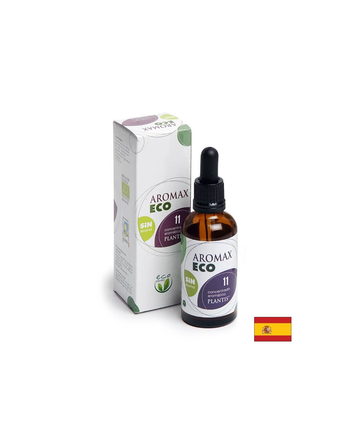 Herbal tincture for the nervous system - Aromax Eco 11 Plantis®, without alcohol, 50 ml