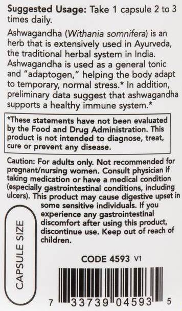 Ashwagandha Extract 450 mg - 90 капсули