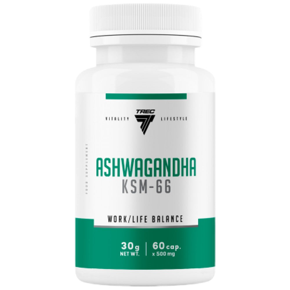 Ashwagandha KSM -66 200 MG - 60 Kapselen