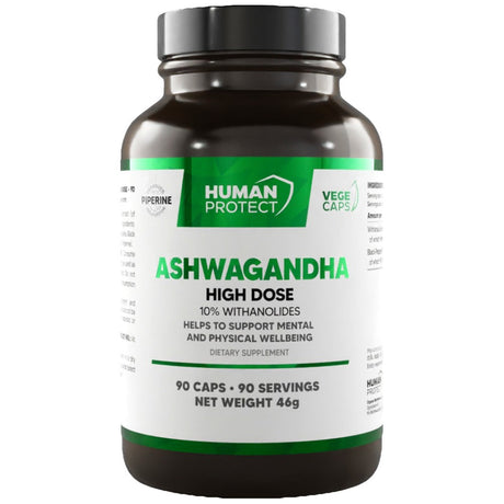 Ashwagandha 400 mg | High Dose 10% Withanolides - 90 капсули - Feel You