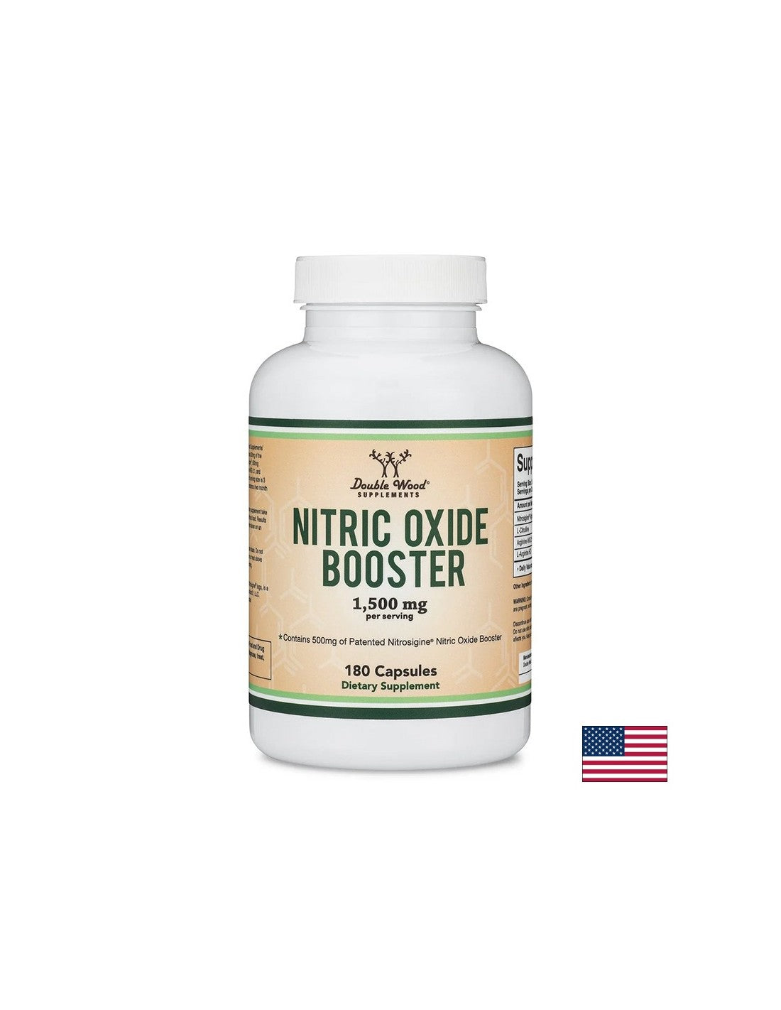 Booster azote - énergie, endurance, augmentation de la masse musculaire, 180 capsules