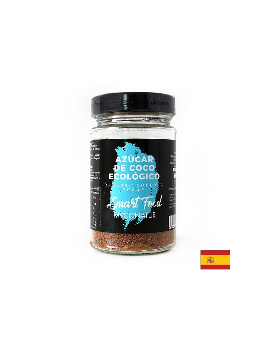 Azúcar de coco ecológico - Azucar de coco, Bio, 180 g <tc>Myconatur</tc>