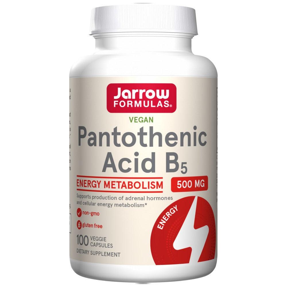 Παντοθενικό οξύ B5 500 mg - 100 κάψουλες
