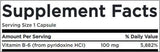 Vitamin B6 100 mg / piridoksin - 250 kapsul