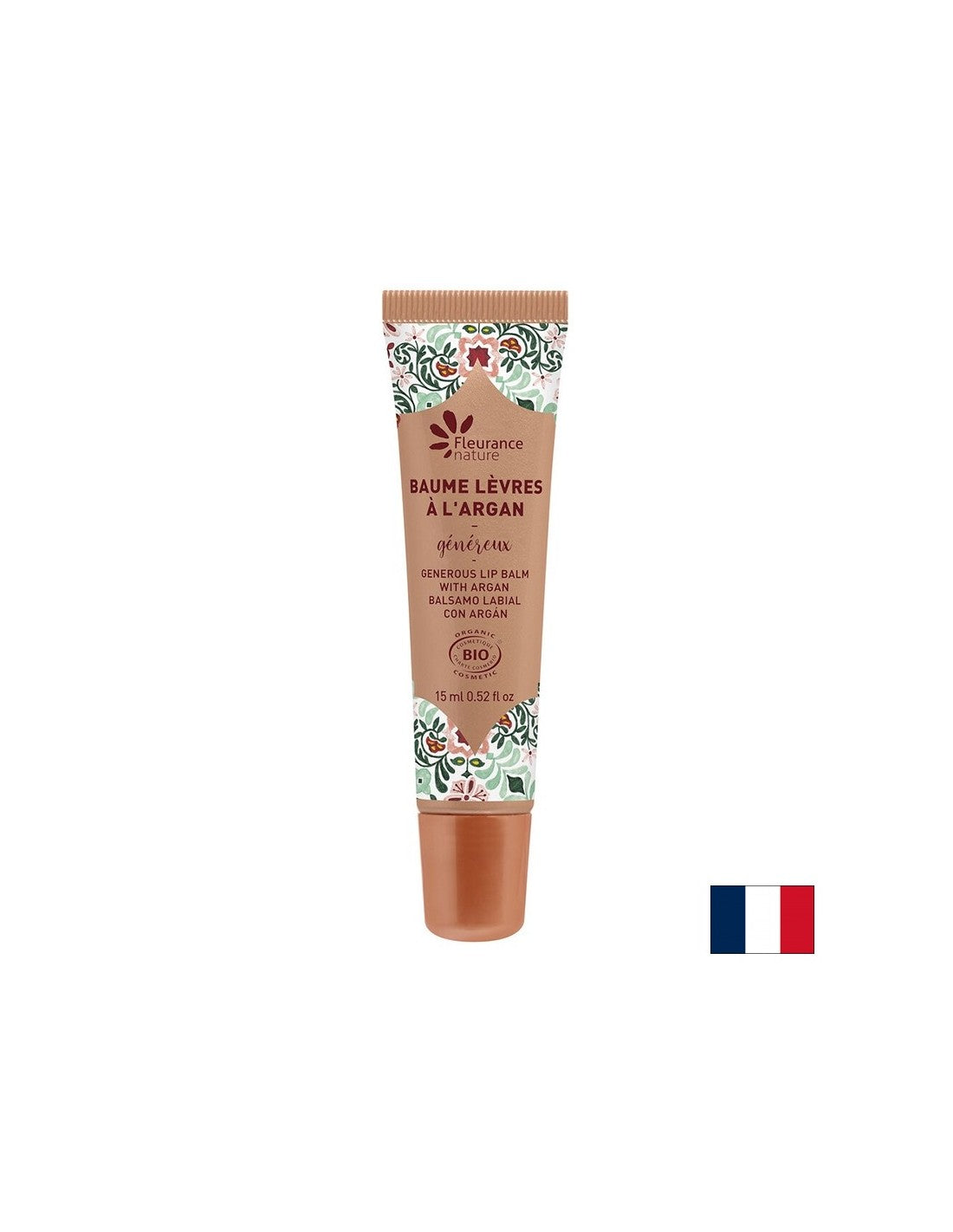 Lip balm with organic argan, 15 ml Fleurance Nature