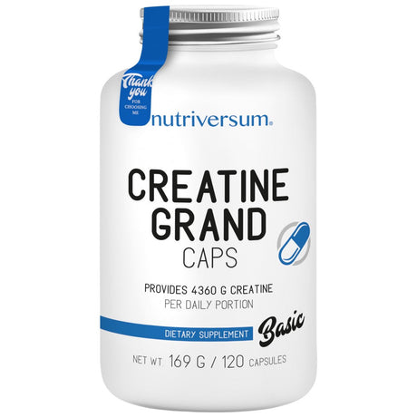 Creatine Grand Caps | Creatine Monohydrate 120 капсули - Feel You