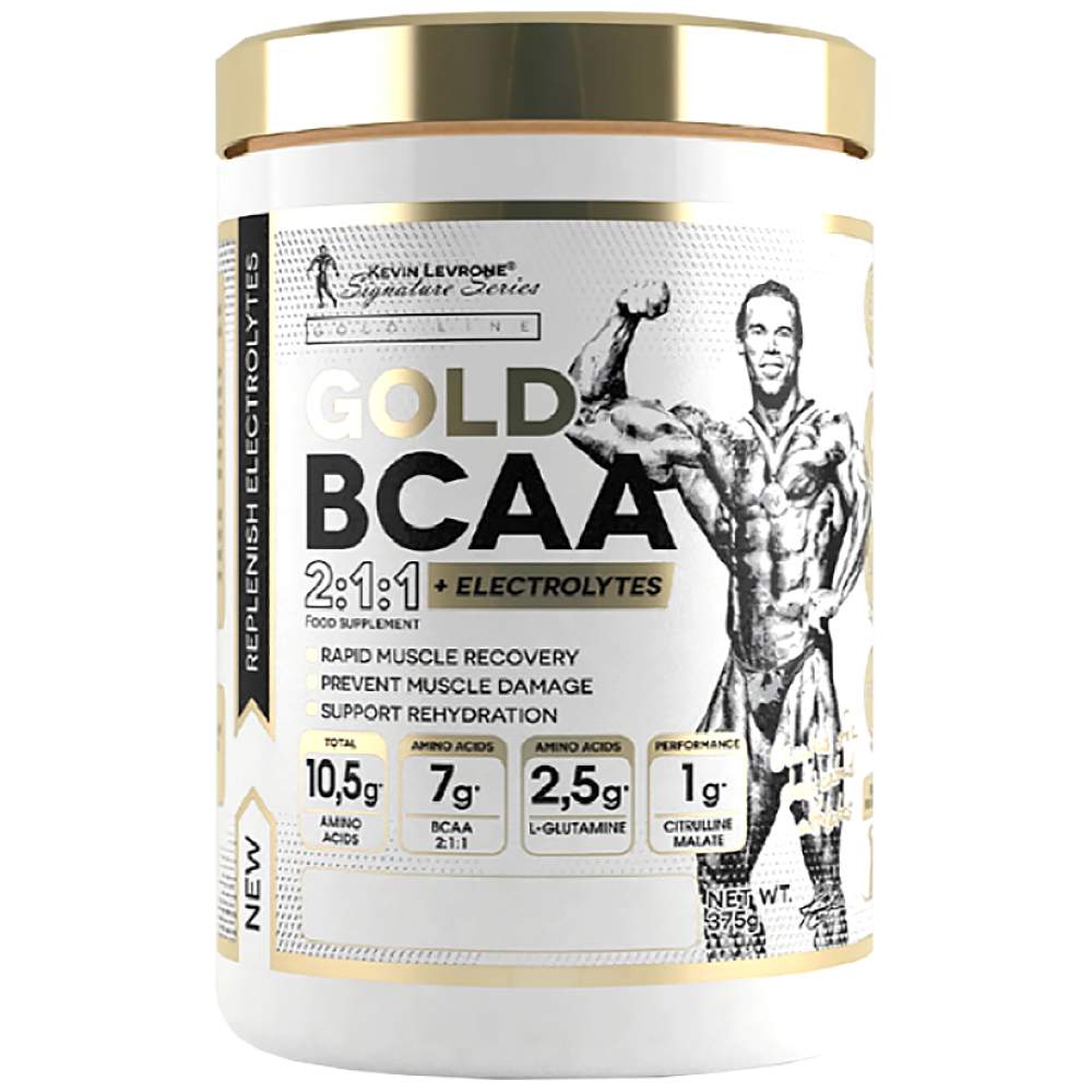 Gold BCAA 2: 1: 1 | Mit Glutamin, Citruline & Elektrolyten - 375 Gramm