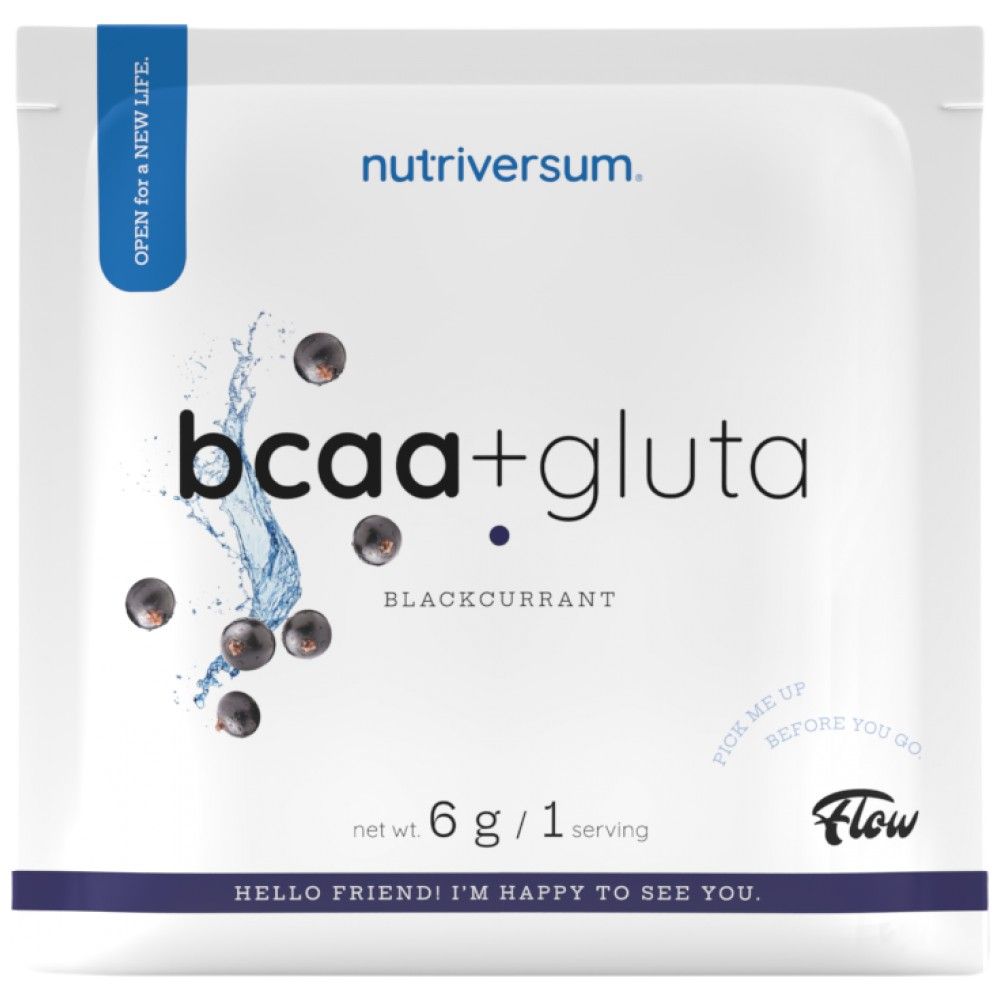 BCAA + Gluta Powder | Ροή - 6 γραμμάρια