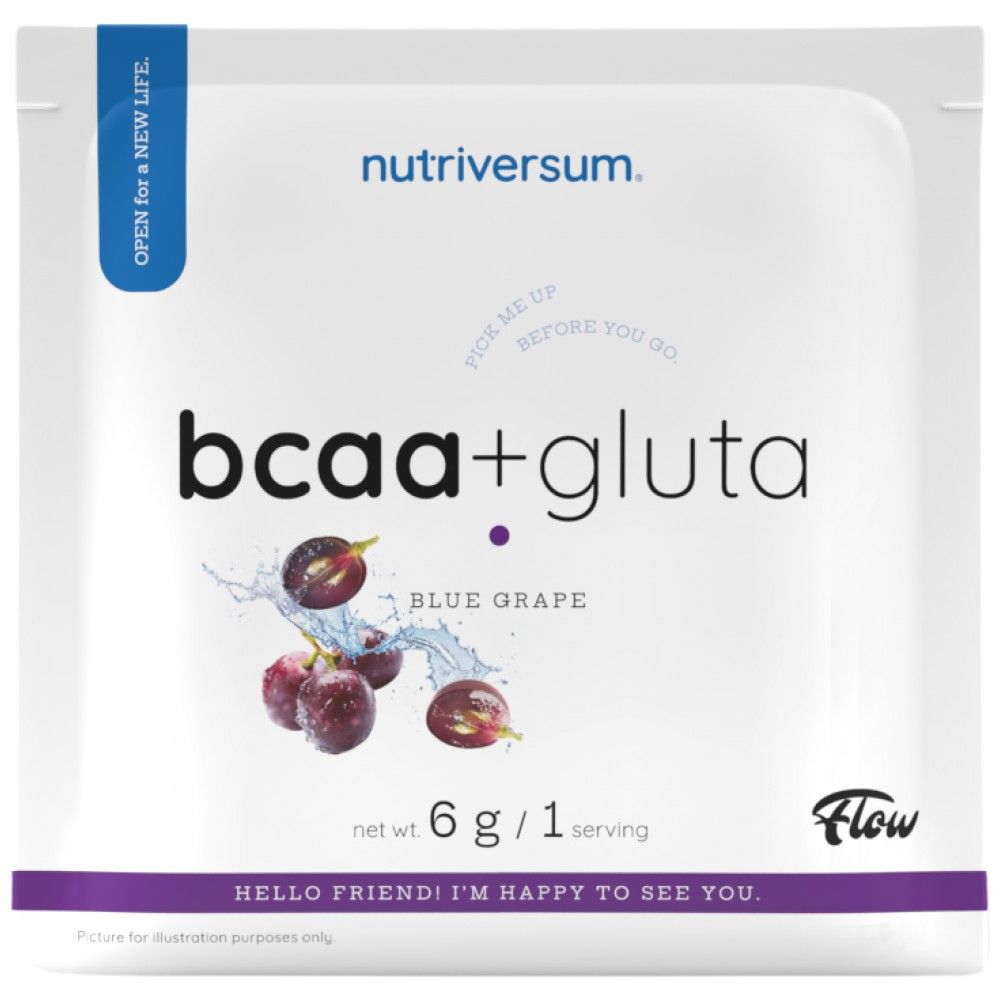 BCAA + GLUTA POWDER | Flow - 6 Gramm